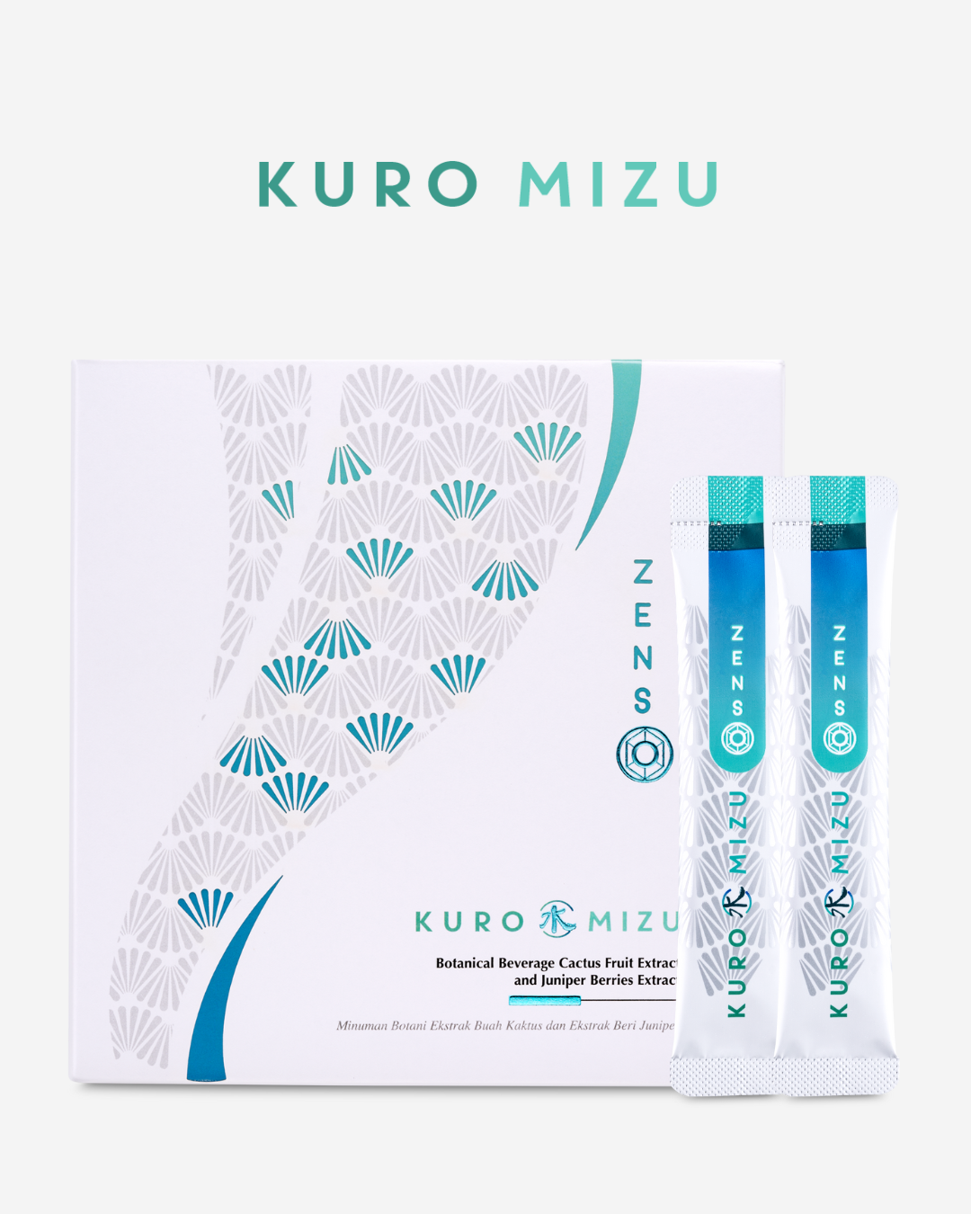 Zenso's Kuro Mizu which is a diuretic beverage that reduces water retention and puffiness