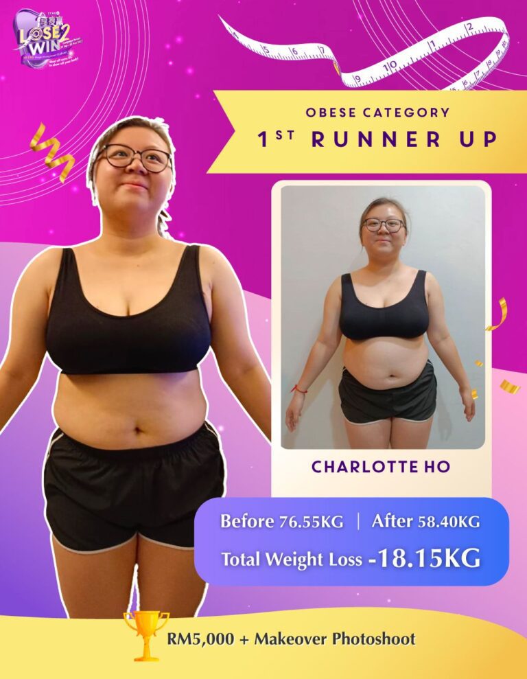 Charlette Ho lost 18.15 KG with Zenso